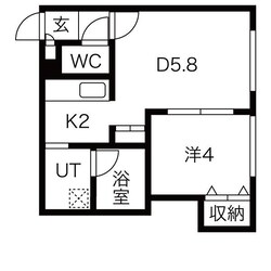 カラバオ白石の物件間取画像